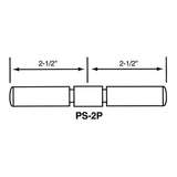3M™ PanelSafe™ 2-Way Pin PS-2P, works on breakers up to 2-1/2 inches away from the panel safe unit redirect to product page
